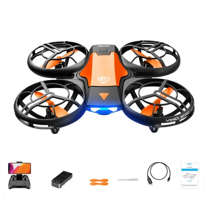 Drone Quadcopter V8 Com 4K HD Camera Brinquedo De Avião-{Aut_Drone}