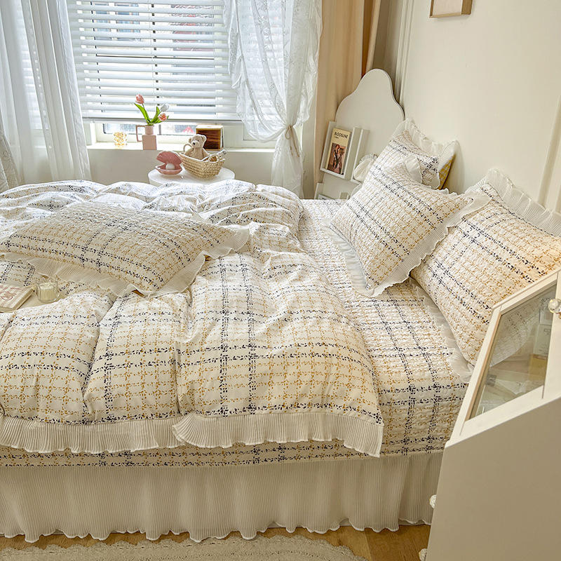 Cotton Duvet Cover, Bed Cover and Pillowcases