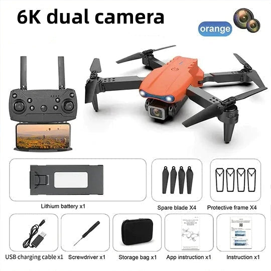 O mais recente drone de câmera dupla 6K UHD