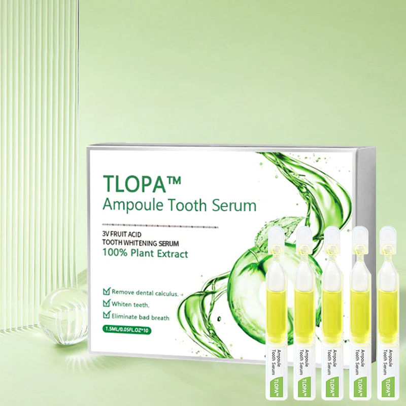 ❤️  Pasta de dentes em ampola TLOPA™ para a remoção de bactérias do tártaro e da placa bacteriana e vários problemas orais.