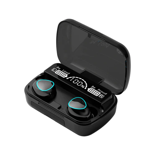 ShiI Bluetooth 5.1 Słuchawki 3500mAh Etui z możliwością ładowania Bezprzewodowe słuchawki 9D Stereo Sport Wodoodporne słuchawki z mikrofonem
