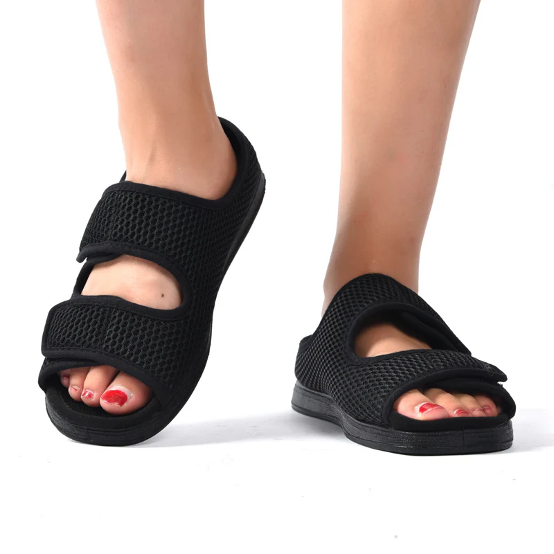 Široká diabetická obuv Nanccy pro otlačené nohy - NW6018