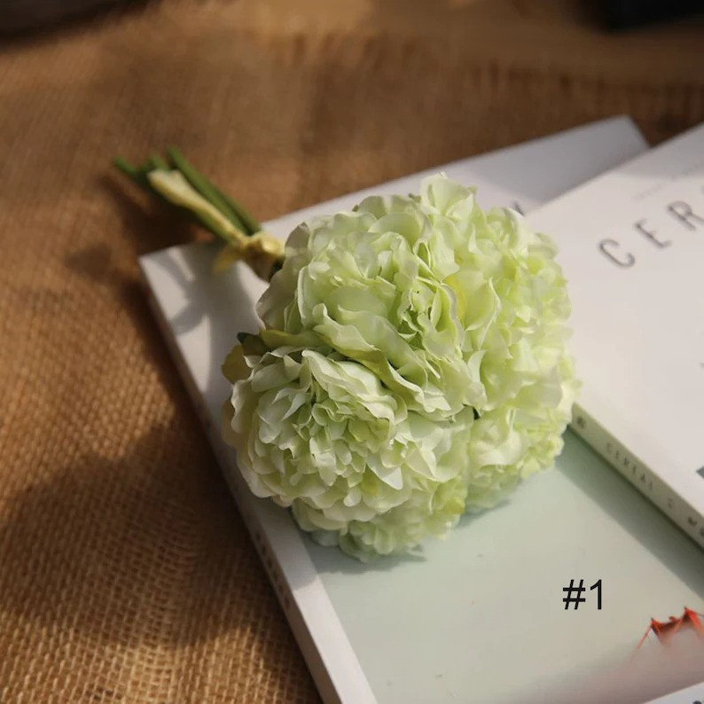 1 bunch (5pcs)of Silk Peony Bouquets,Artificial Flowers