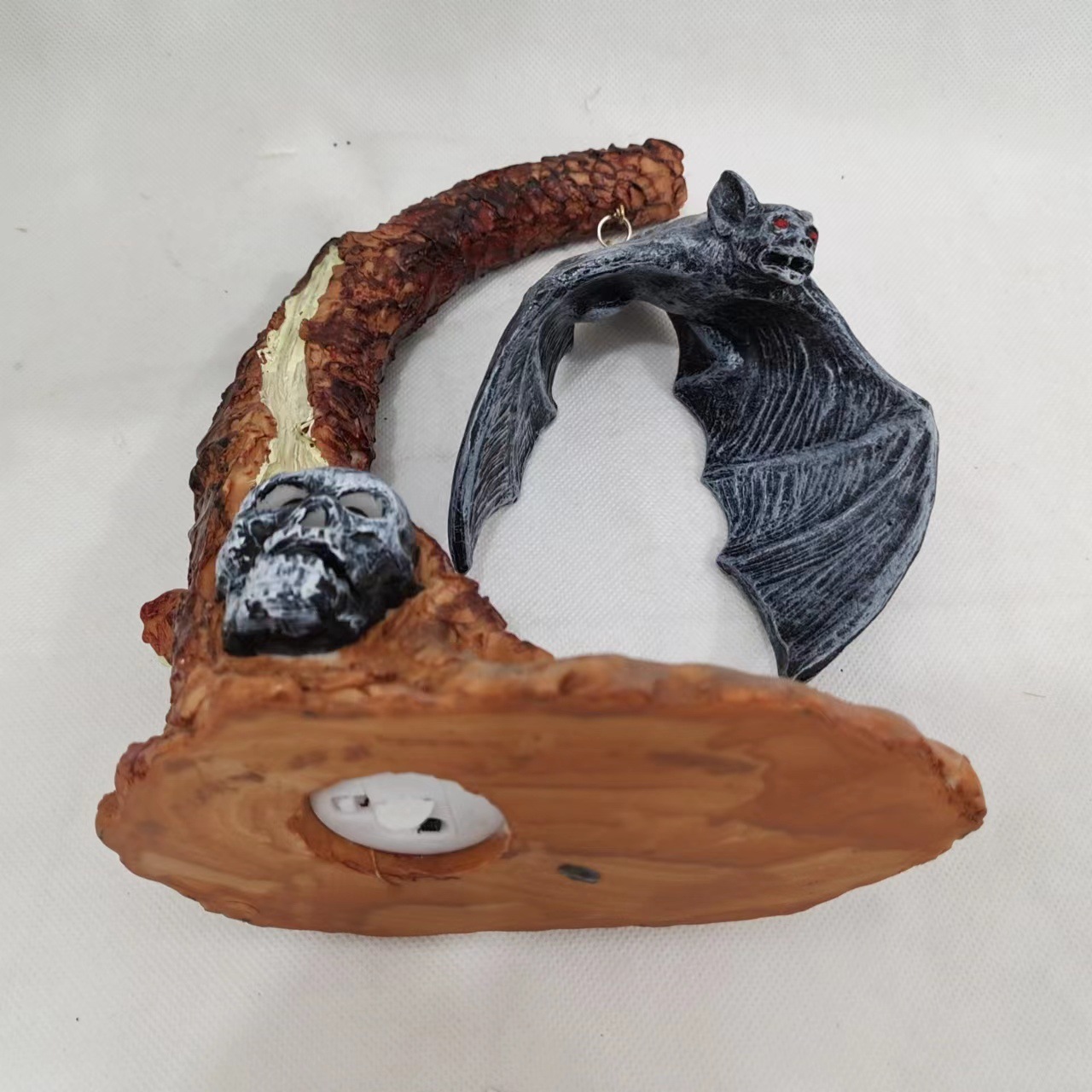 🔥HOT SALE - 49% OFF 🔥Halloween Bat Lamp Resin Ornament(Two Free Shipping)-Festivesl