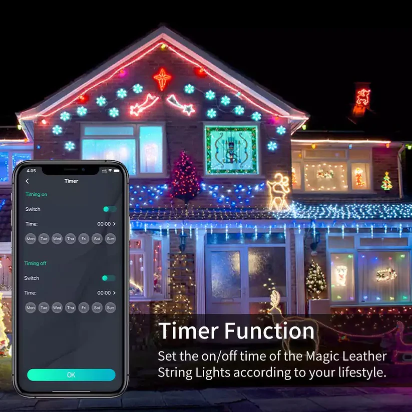SMART CHRISTMAS LIGHTS-Festivesl