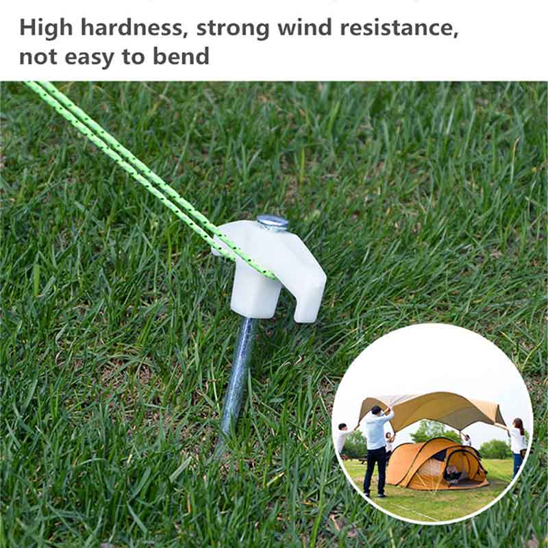 25cm Luminous Nail Camping TentOutdoor Camping Heavy Luminous Nails-Festivesl