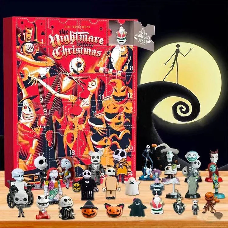 Halloween Doll Advent Calendar 2022 - Contains 24 Gifts-Festivesl
