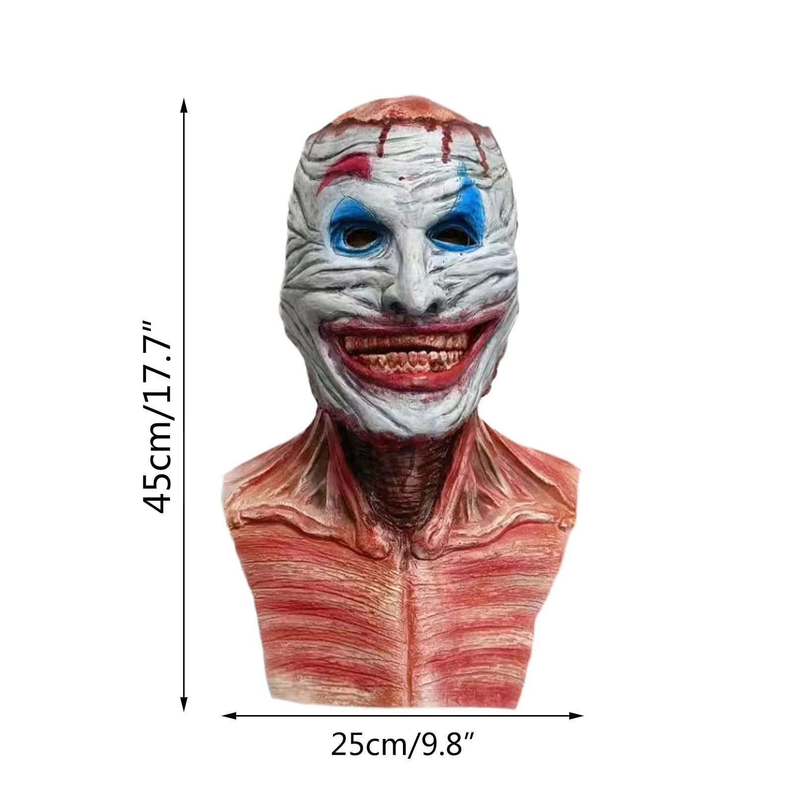 🔥HOT SALE - 45% OFF 🔥Halloween Jack the Clown Double Skull Mask-Festivesl