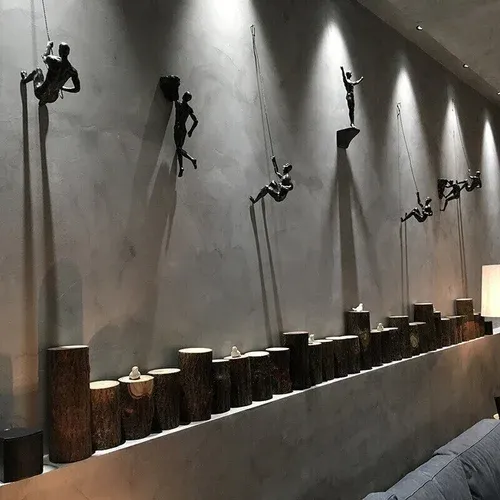 【LAST DAY -70%OFF】Climber Wall Sculpture-Festivesl
