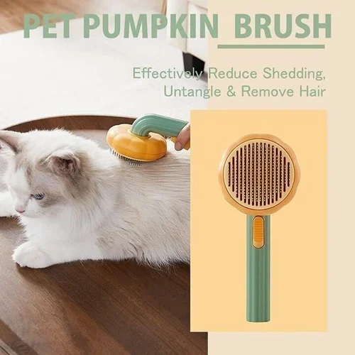 NEW YEAR HOT SALE 40% OFF-Pumpkin Pet Grooming Tool Pet Remove Hair Brush-BUY 2 FREE SHIPPING-Festivesl
