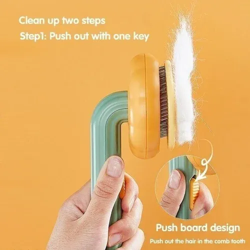 NEW YEAR HOT SALE 40% OFF-Pumpkin Pet Grooming Tool Pet Remove Hair Brush-BUY 2 FREE SHIPPING-Festivesl