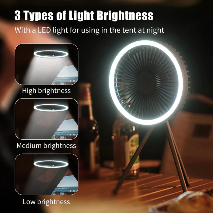 3-in-1 Smart Portable Fan-Festivesl