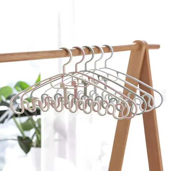 🔥Last Day Promotion -50% OFF🔥🎁Wave Pattern Stackable Hanger-Festivesl