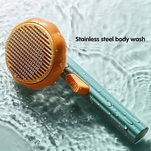 NEW YEAR HOT SALE 40% OFF-Pumpkin Pet Grooming Tool Pet Remove Hair Brush-BUY 2 FREE SHIPPING-Festivesl