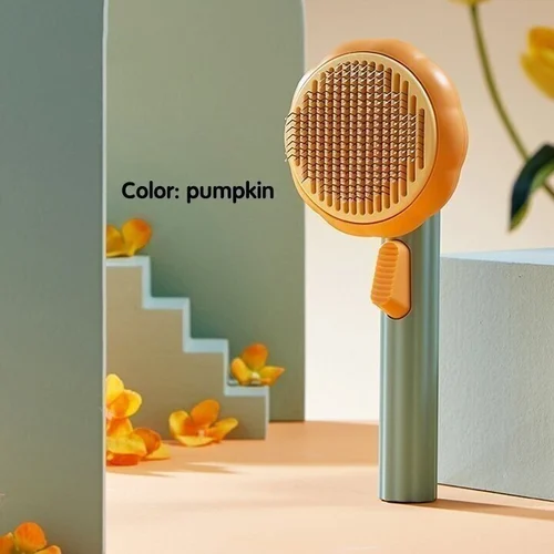 NEW YEAR HOT SALE 40% OFF-Pumpkin Pet Grooming Tool Pet Remove Hair Brush-BUY 2 FREE SHIPPING-Festivesl