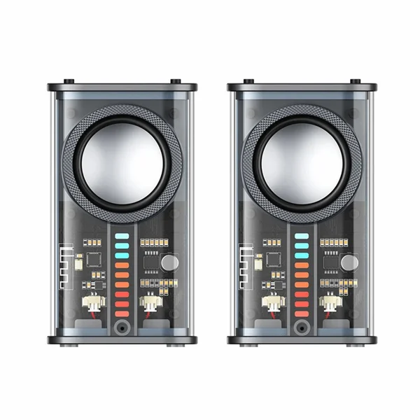 🔥 Outdoor Transparent Mecha Wireless Bluetooth Speaker-Festivesl