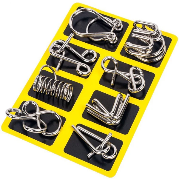 Disentanglemen Iron Link Unlock Interlock Game-Festivesl
