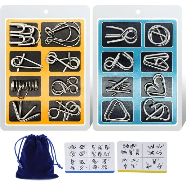 Disentanglemen Iron Link Unlock Interlock Game-Festivesl