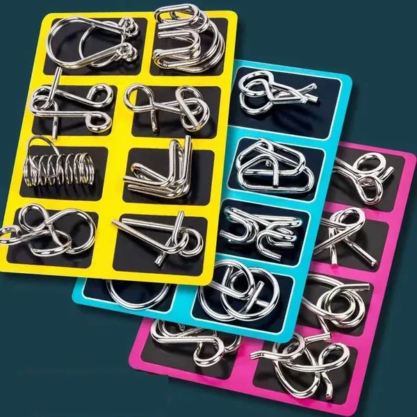 Disentanglemen Iron Link Unlock Interlock Game-Festivesl