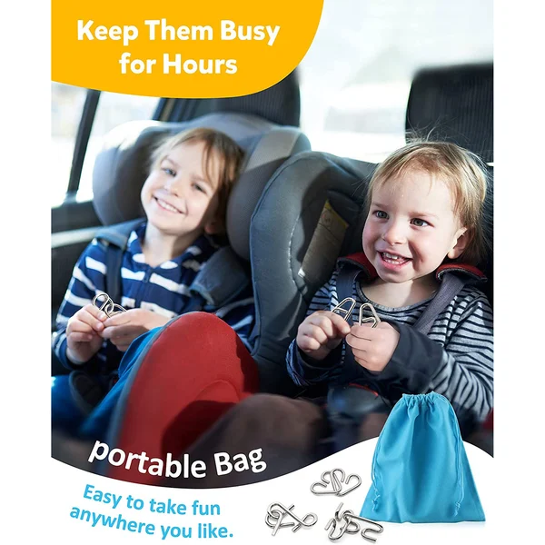 Disentanglemen Iron Link Unlock Interlock Game-Festivesl