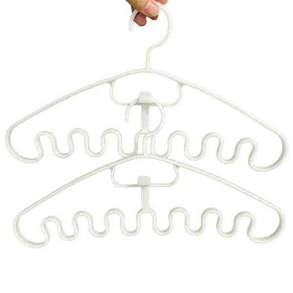 🔥Last Day Promotion -50% OFF🔥🎁Wave Pattern Stackable Hanger-Festivesl