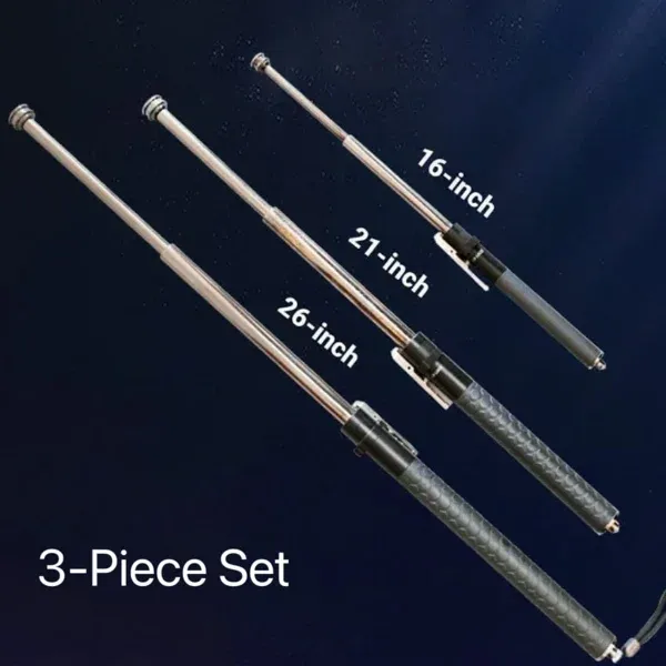 🔥LAST DAY 53% OFF-Enhanced Automatic Retractable Self-Defense Hiking Stick-Festivesl