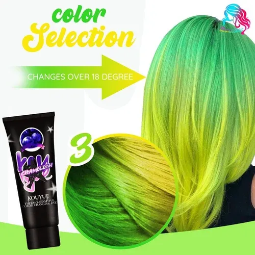 🔥Last Day Promotion 49% OFF - Thermochromic Hair Dye （BUY 2 SAVE 10% & FREE SHIPPING）-Festivesl