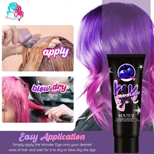 🔥Last Day Promotion 49% OFF - Thermochromic Hair Dye （BUY 2 SAVE 10% & FREE SHIPPING）-Festivesl