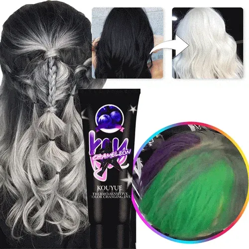 🔥Last Day Promotion 49% OFF - Thermochromic Hair Dye （BUY 2 SAVE 10% & FREE SHIPPING）-Festivesl
