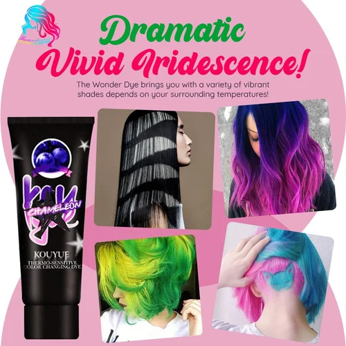 🔥Last Day Promotion 49% OFF - Thermochromic Hair Dye （BUY 2 SAVE 10% & FREE SHIPPING）-Festivesl