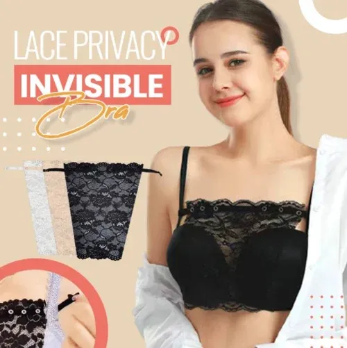 (🔥UP TO 40% OFF) Lace Privacy Invisible Bra-Festivesl