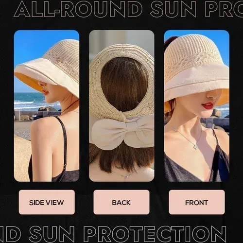 🔥Summer Fashion Wide Brim Sun Hat (Buy 2 Get 10% OFF)-Festivesl