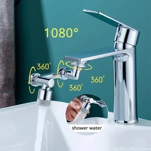 Last Day 59% OFF👍Rotating 1080° Robotic Arm Faucet (Universal Model)-BUY 2 GET EXTRA 10% OFF-Festivesl