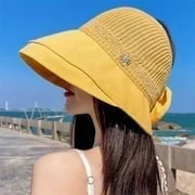 🔥Summer Fashion Wide Brim Sun Hat (Buy 2 Get 10% OFF)-Festivesl
