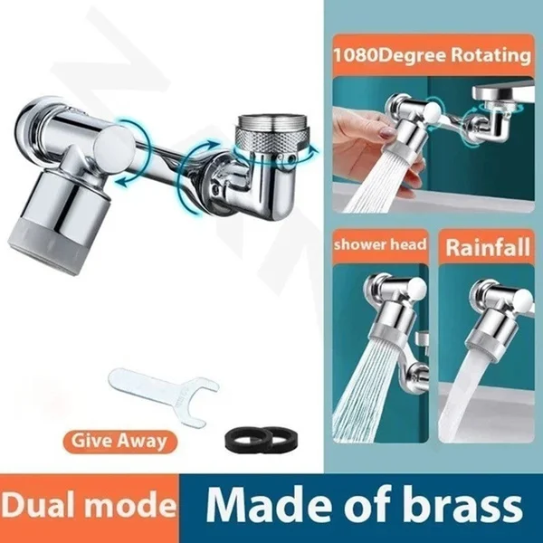Last Day 59% OFF👍Rotating 1080° Robotic Arm Faucet (Universal Model)-BUY 2 GET EXTRA 10% OFF-Festivesl