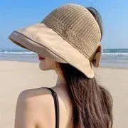 🔥Summer Fashion Wide Brim Sun Hat (Buy 2 Get 10% OFF)-Festivesl