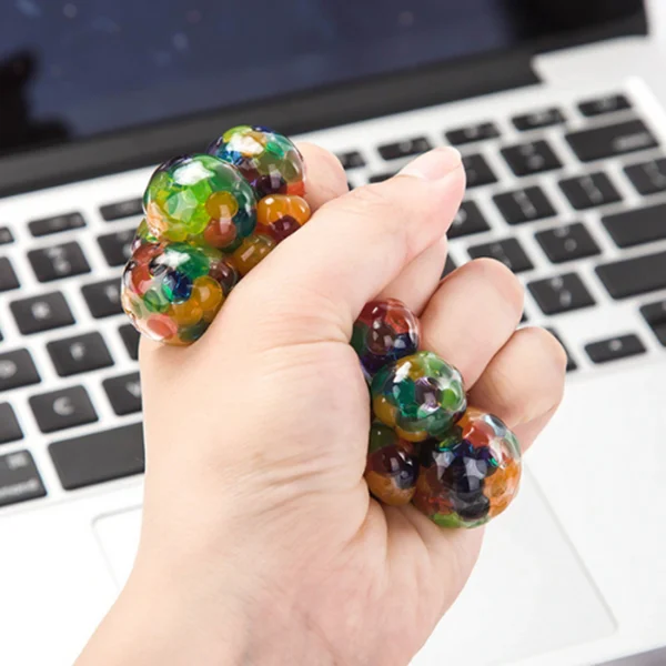 🔥BIG SALE-Psychedelic Rainbow Stress Reliever Ball-🔥BUY MORE SAVE MORE-Festivesl