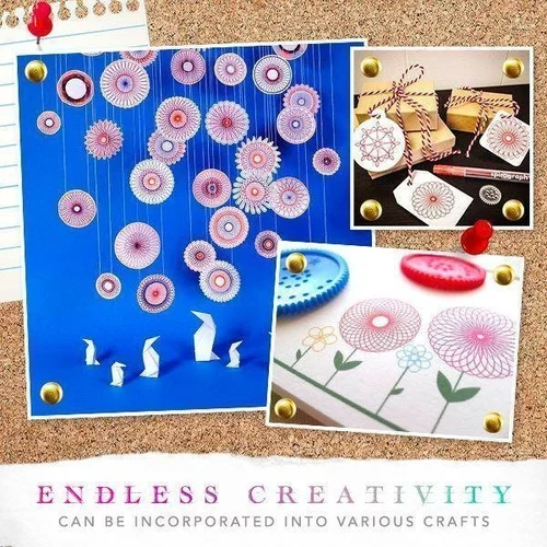🎁New Year Sale 48% OFF - Spirograph Geometric Ruler Set (BUY 3 FREE SHIPPING)-Festivesl