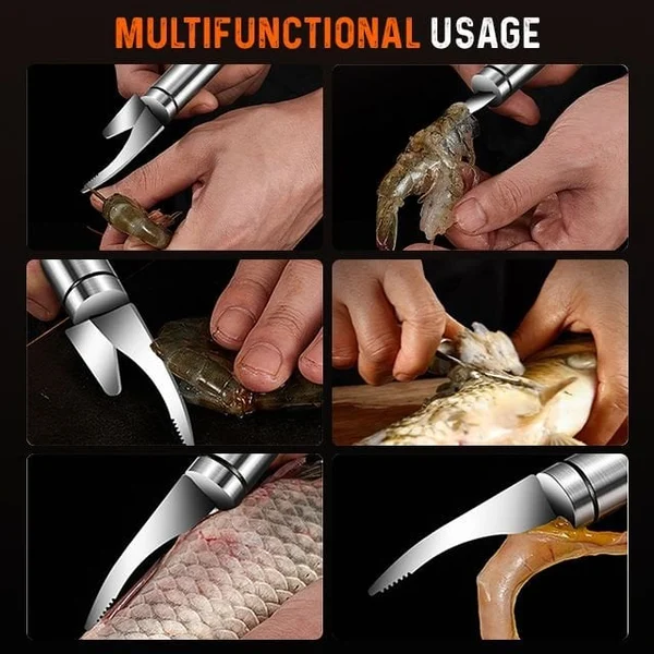 (🔥 Hot Sale - 50% OFF🔥)5 in 1 multifunctional shrimp line fish maw knife, 🔥BUY MORE SAVE MORE-Festivesl