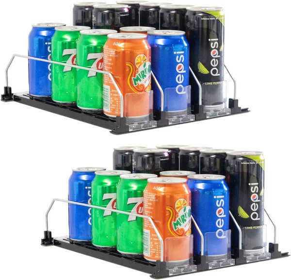 🍹Self-Pushing Drink Organizer for Fridge- 50% OFF-Festivesl