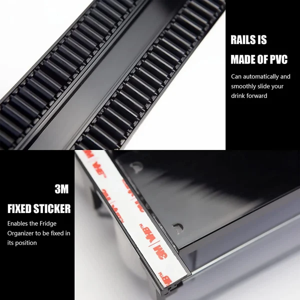 🍹Self-Pushing Drink Organizer for Fridge- 50% OFF-Festivesl