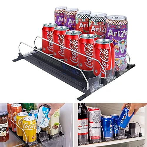 🍹Self-Pushing Drink Organizer for Fridge- 50% OFF-Festivesl