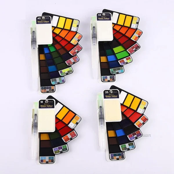 🔥Last Day Promotion 49% OFF -- Handy Watercolor Travel Kit-Festivesl