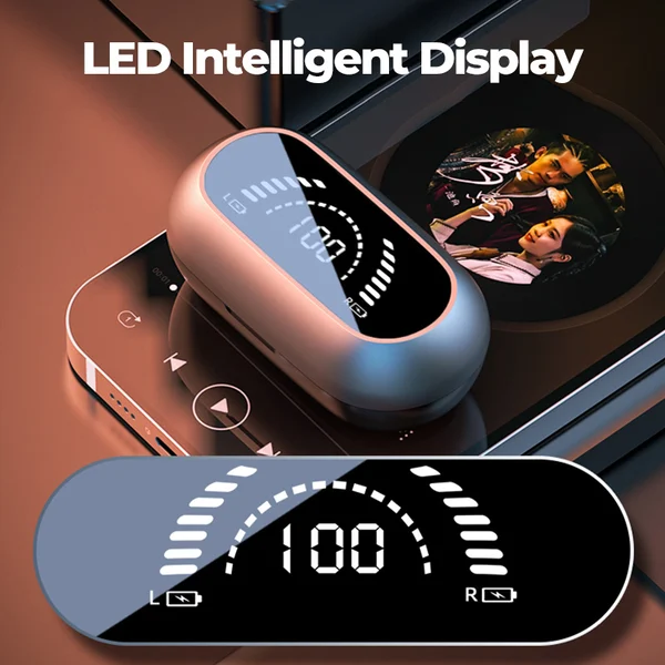 🎁Last Day Promotion 50% OFF🎁 2023 Wireless Ear Clip Bone Conduction Headphones🎧-Festivesl