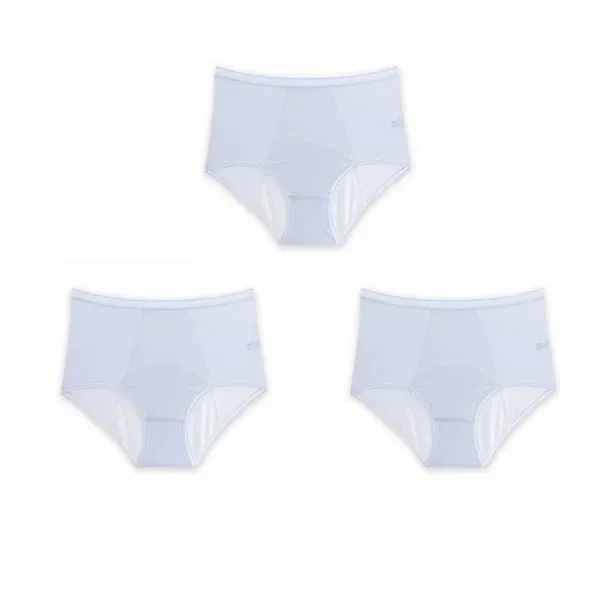 🔥Last Day Promotion -50% OFF🔥 - High Waist Leak Proof Ice Silk Panties Plus Size L-6XL-Festivesl