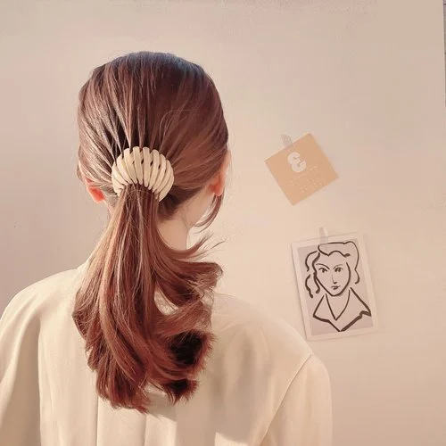 Lazy Bird's Nest Plate Hairpin-Festivesl