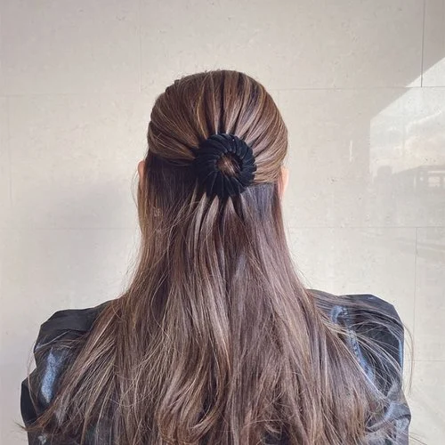 Lazy Bird's Nest Plate Hairpin-Festivesl