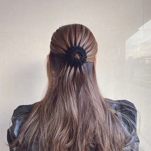 Lazy Bird's Nest Plate Hairpin-Festivesl