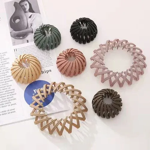 Lazy Bird's Nest Plate Hairpin-Festivesl