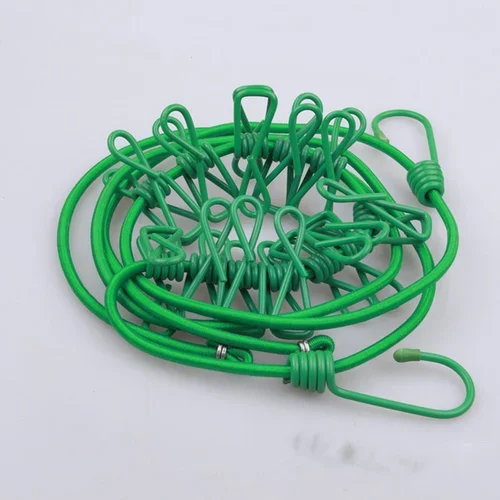 (🔥Last Day Promotion-49% OFF) Portable Clothesline for Camping/Backyard/RV-Festivesl